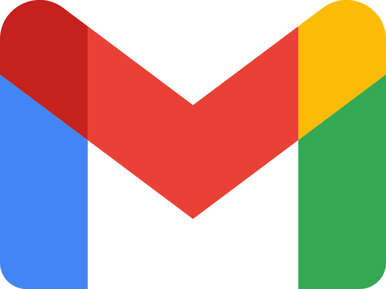 Gmail logo PNG gambar Transparan