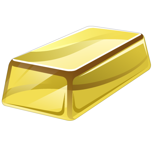 Gold Bar PNG Image