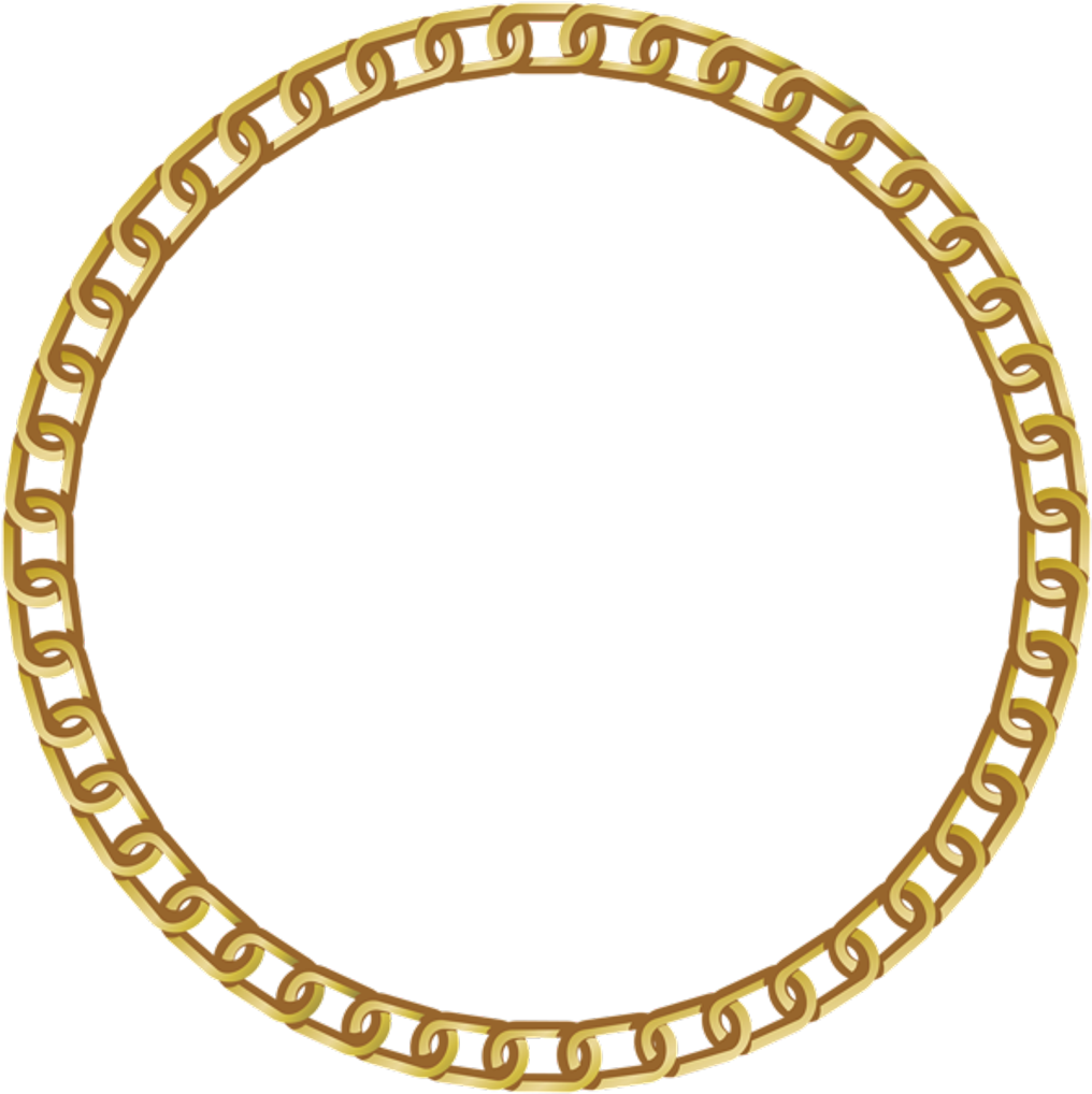 Archivo PNG de marco de oro