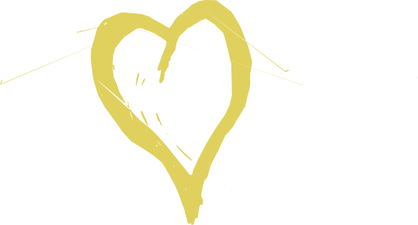 Gold Heart Transparent PNG