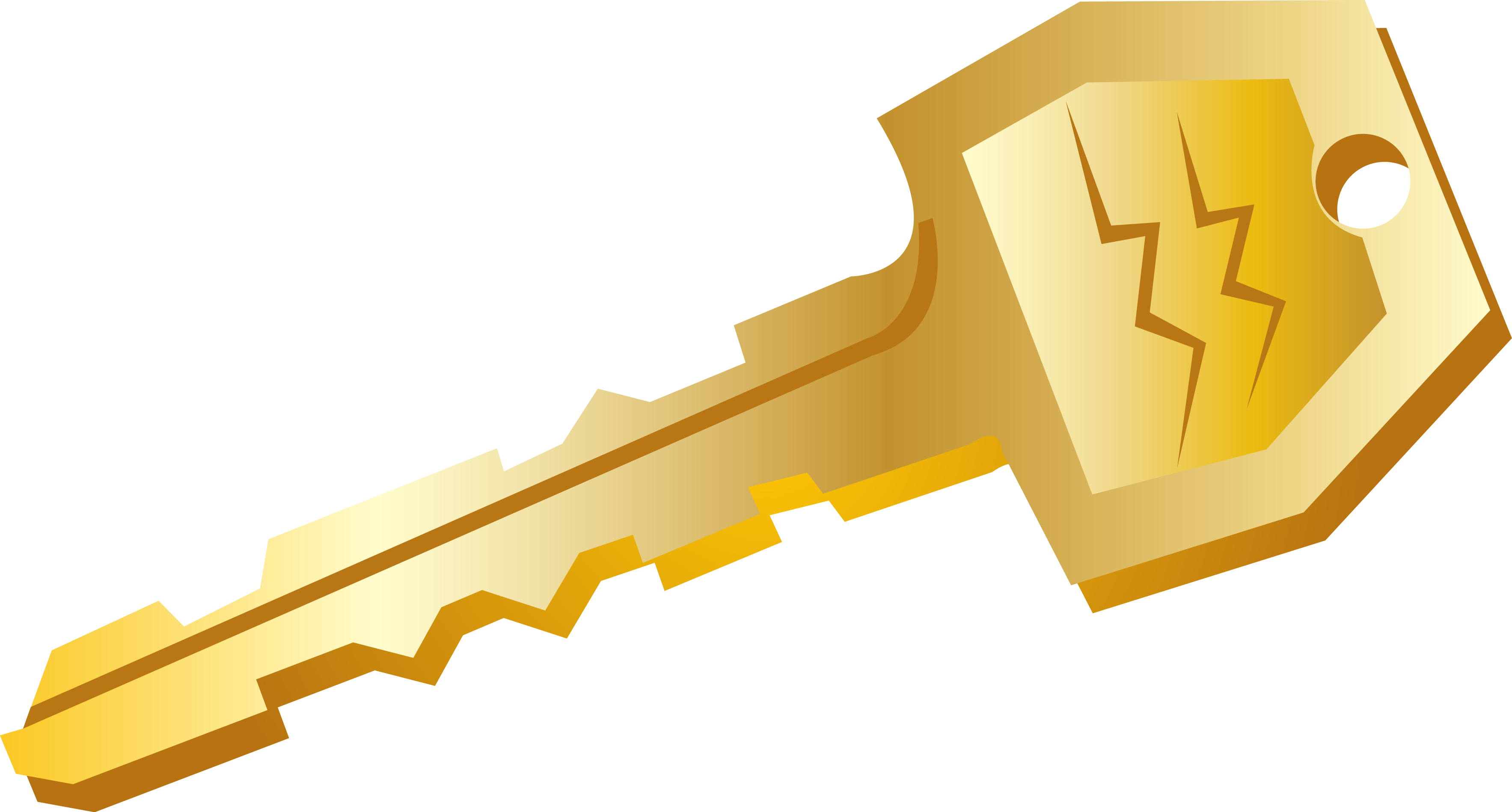 Goldschlüssel Transparenter Hintergrund