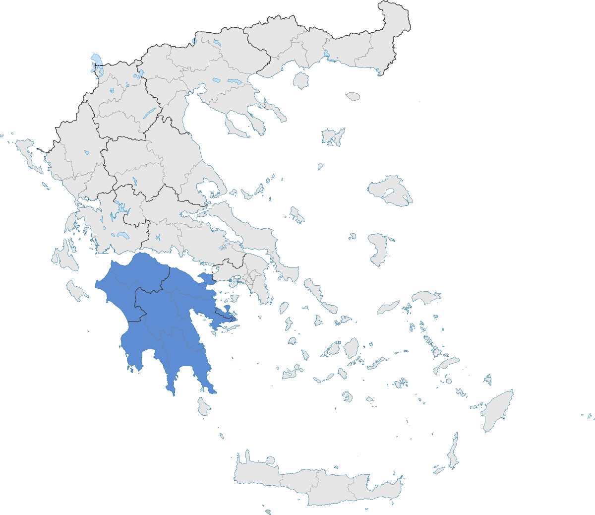 Greece Map PNG Clipart