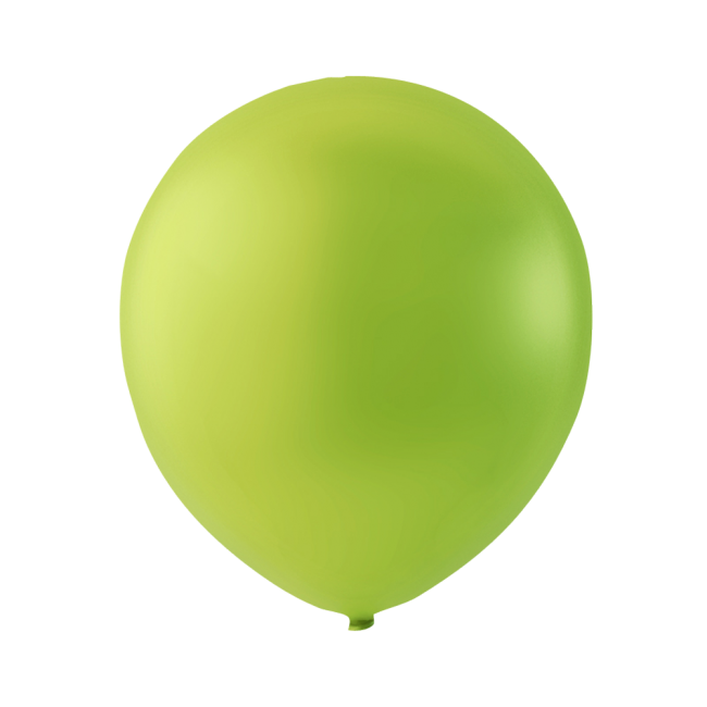 Clipart de PNG de balão verde