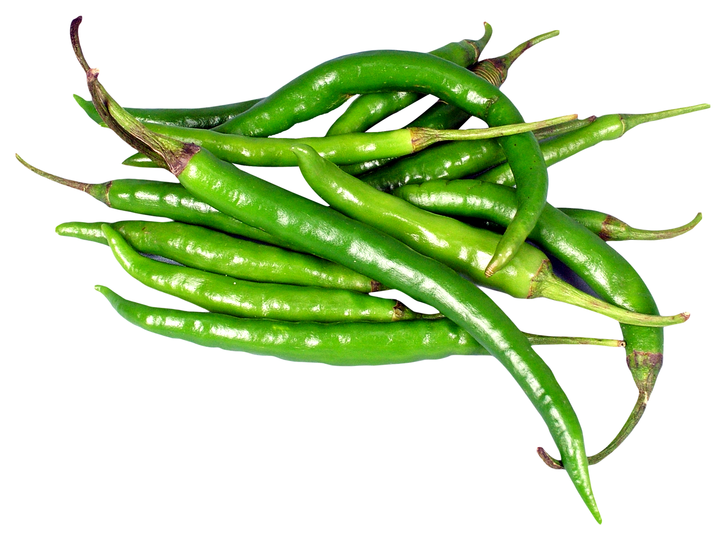 Green Chili Pepper Transparent PNG