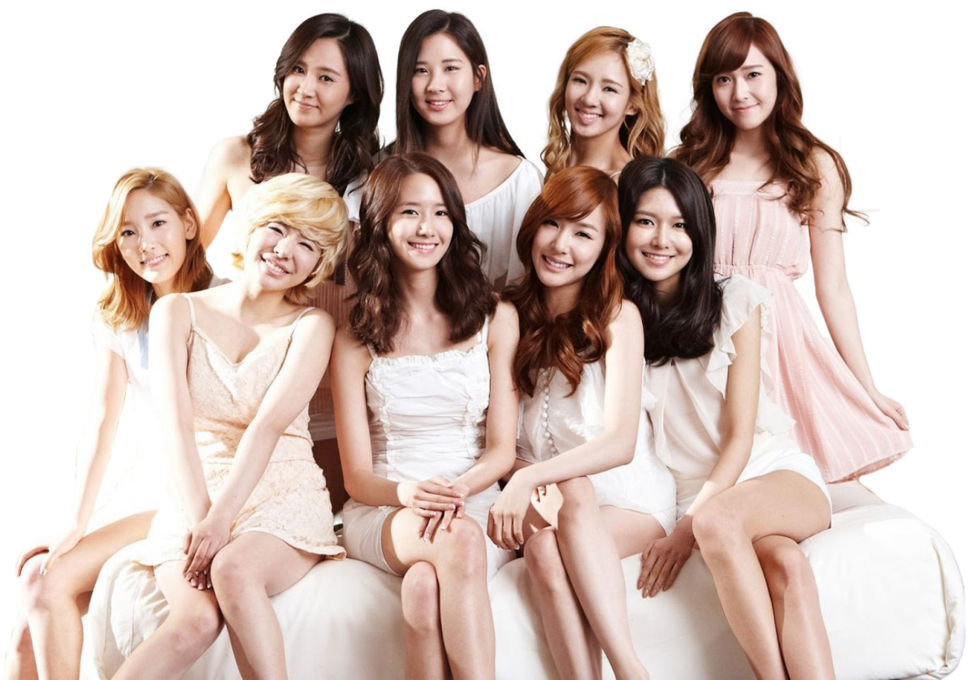 Group Girls Generation PNG File