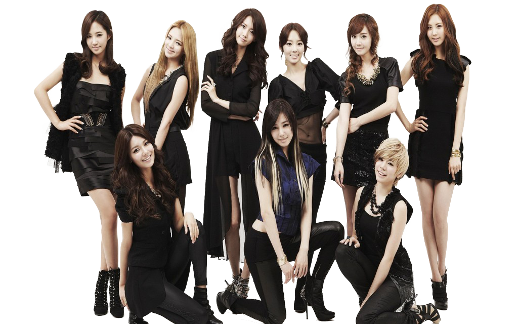 Group Girls Generation Transparent Background
