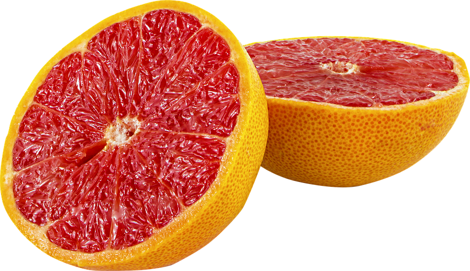 Halbgrapefruit-PNG-Datei
