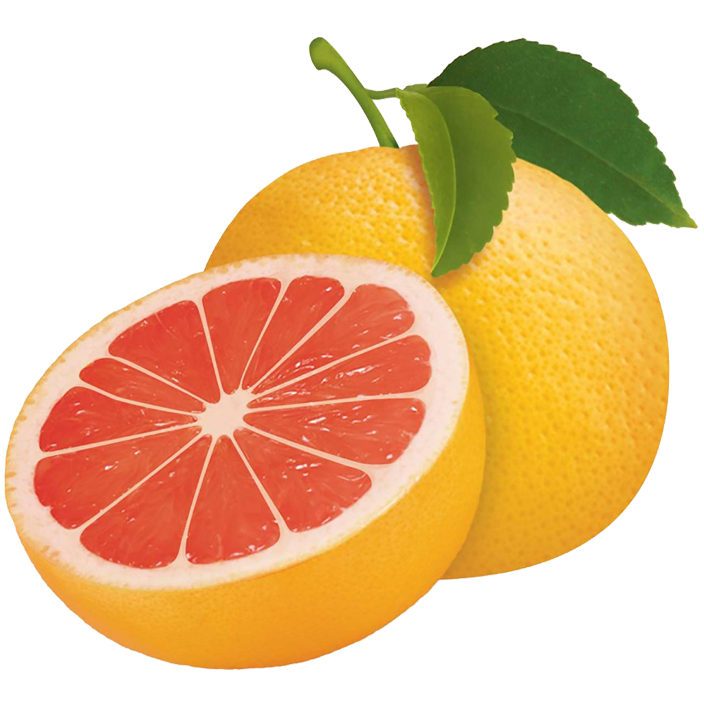 Halbe grapefruit transparent PNG