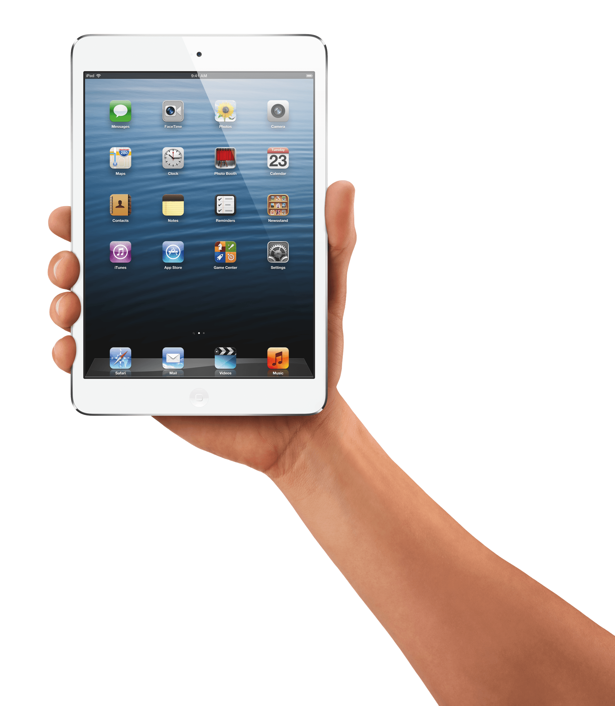 Tablet Hand Holding PNG Clipart