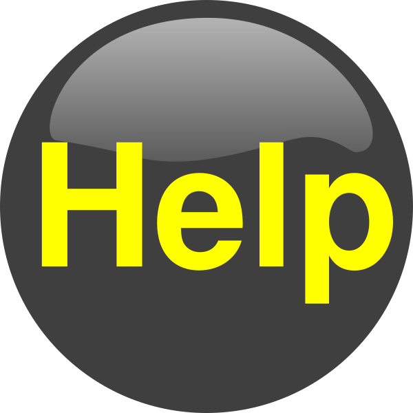 Help Button PNG Clipart