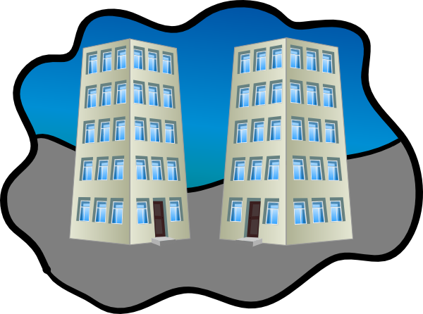 Hotel Building PNG File
