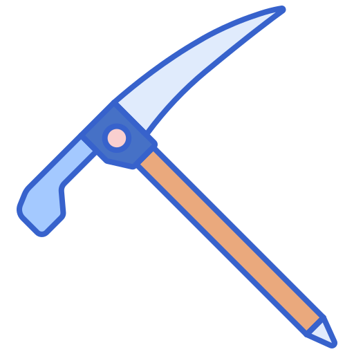 Ice Axe PNG Transparent Image