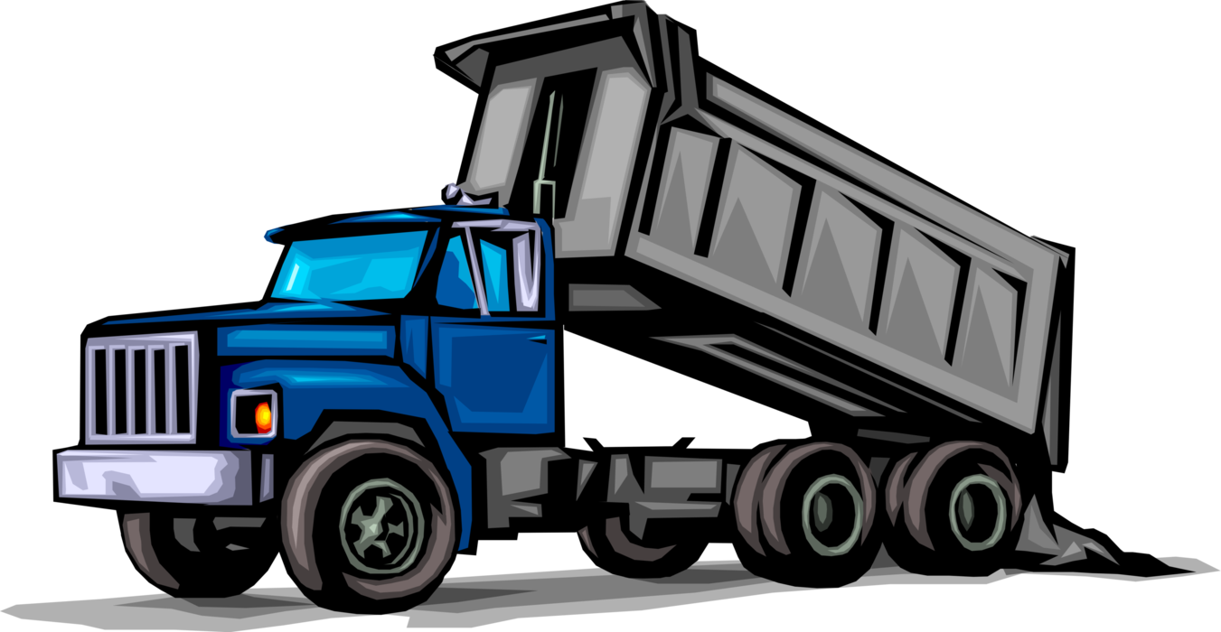 Industriële dump truck Transparant PNG