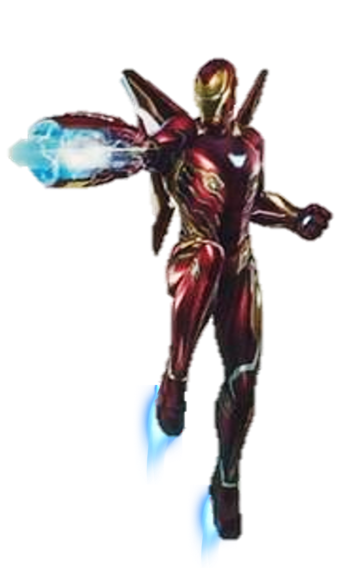 Transparenter Hintergrund des Infinity War Iron Man
