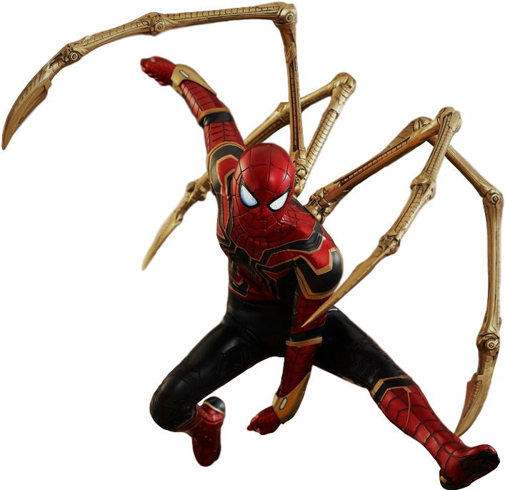 Iron Spiderman PNG Photos