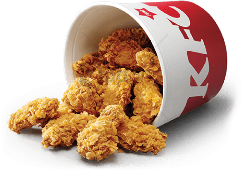 دلو دجاج KFC PNG