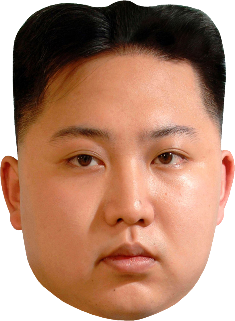 Kim Jong-Un Face PNG Clipart