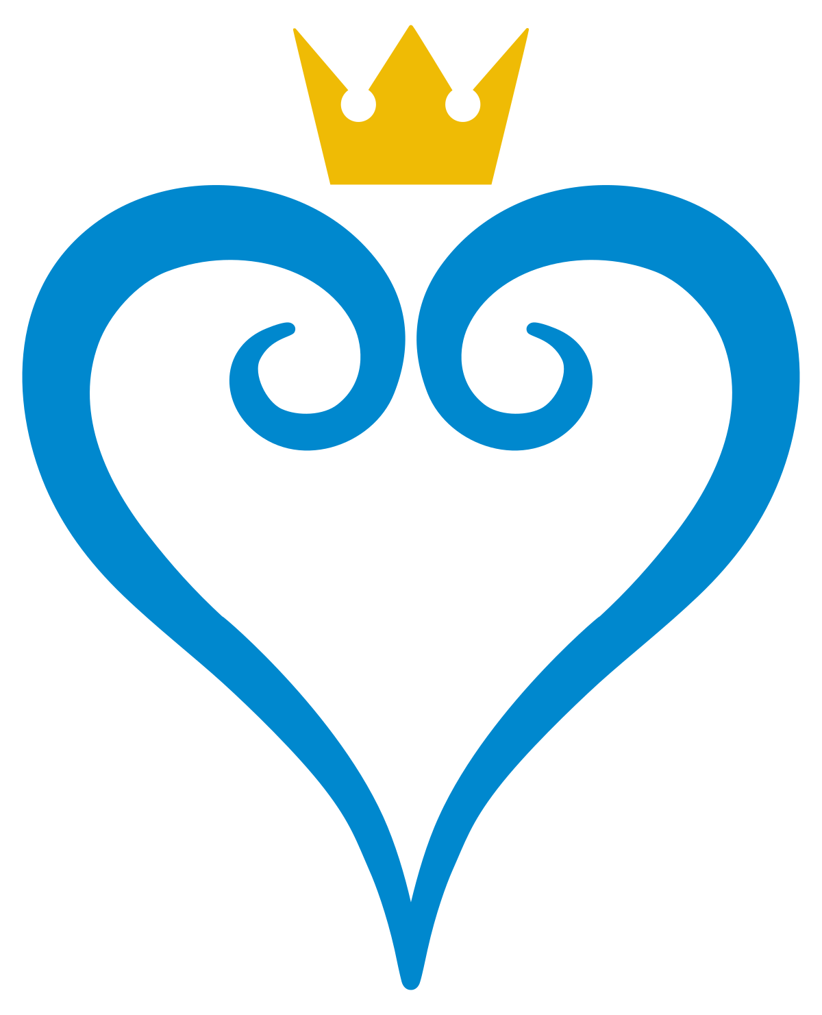 Kingdom Hearts Logo Transparent PNG