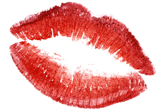 Beso transparente PNG