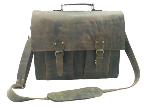 Leather Briefcase Transparent Background