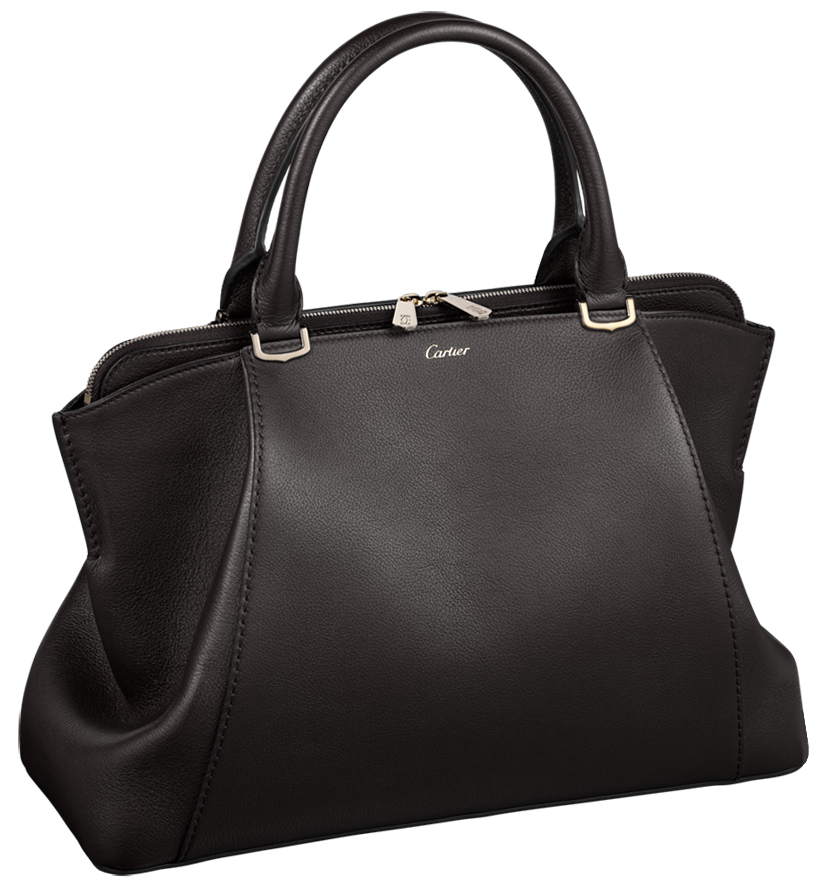 Leather Handbag PNG Transparent Image