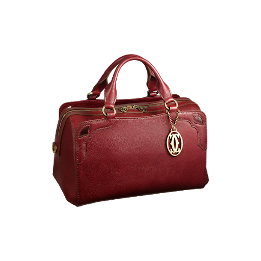 Luxury Leather Handbag PNG Transparent Image