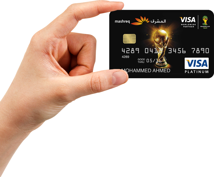 Male Hand Holding Credit Card PNG Transparent Image