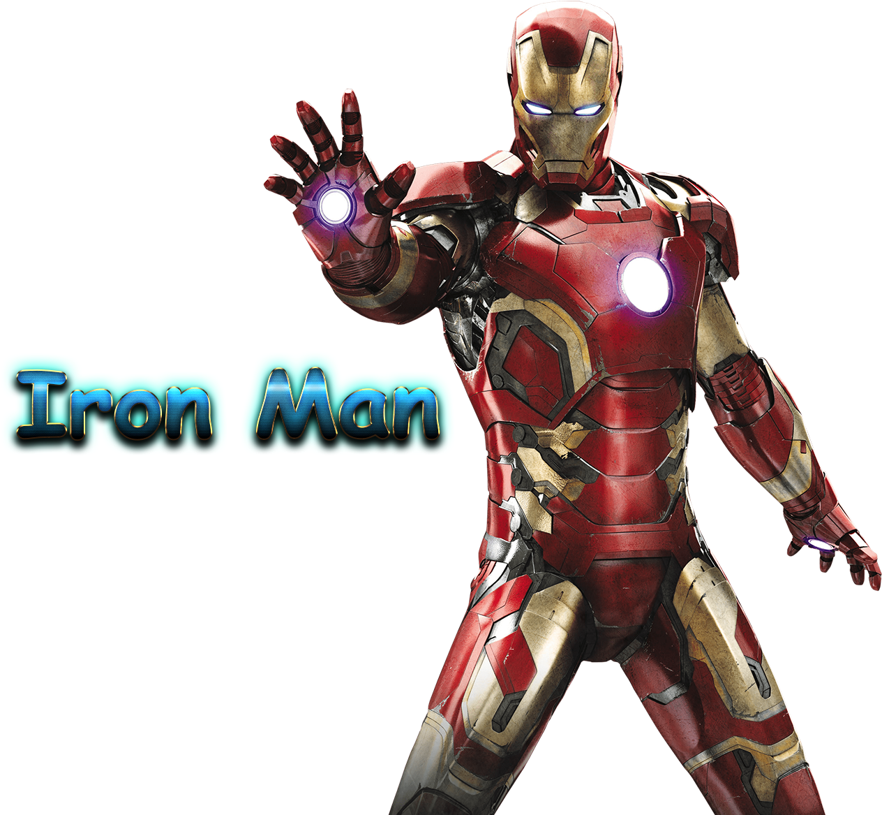 Marvel Infinity War Eisen Mann PNG-Bild