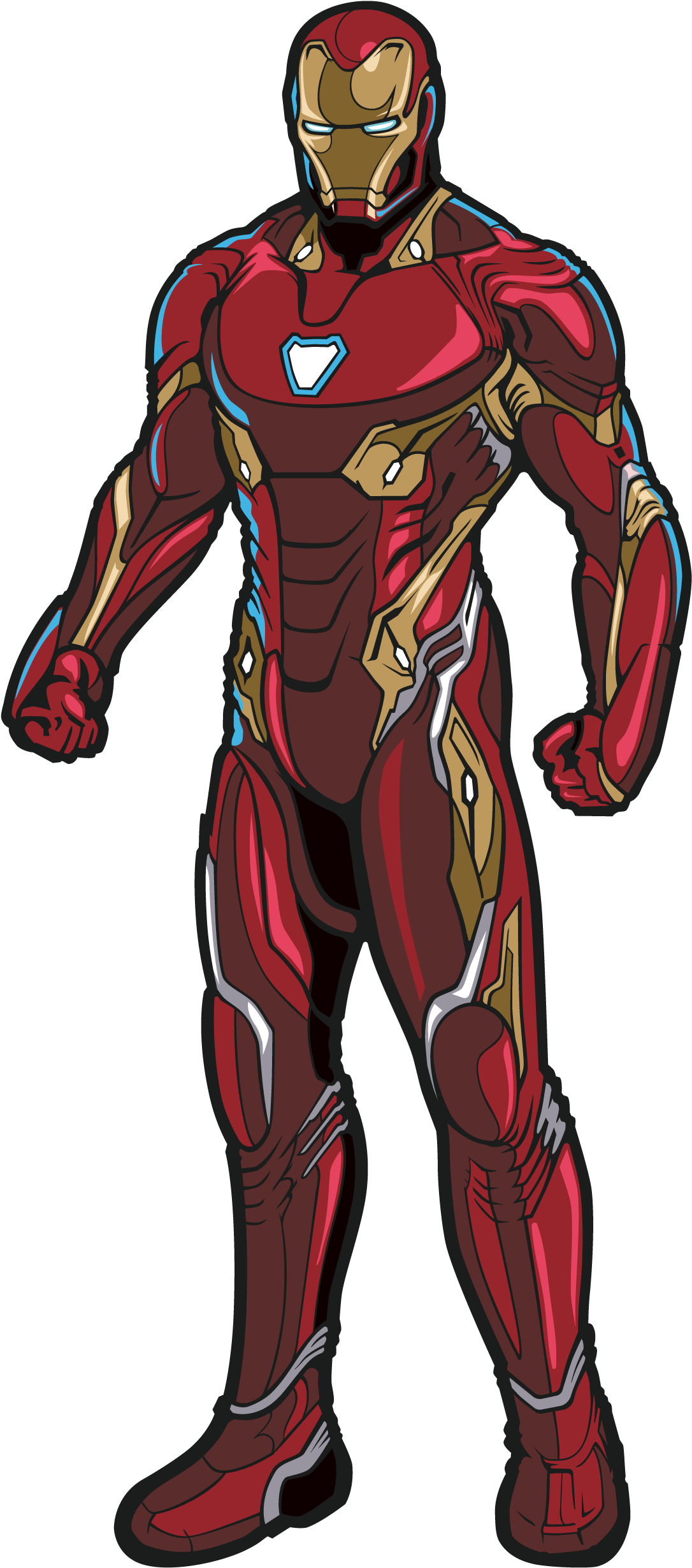Marvel Infinity War Iron Man PNG صورة شفافة