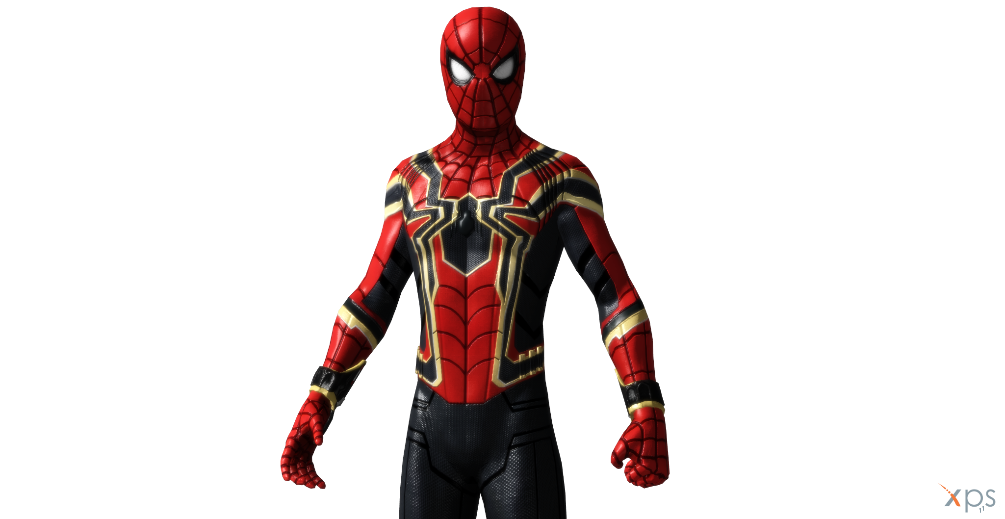 Marvel Iron Spiderman PNG Pic