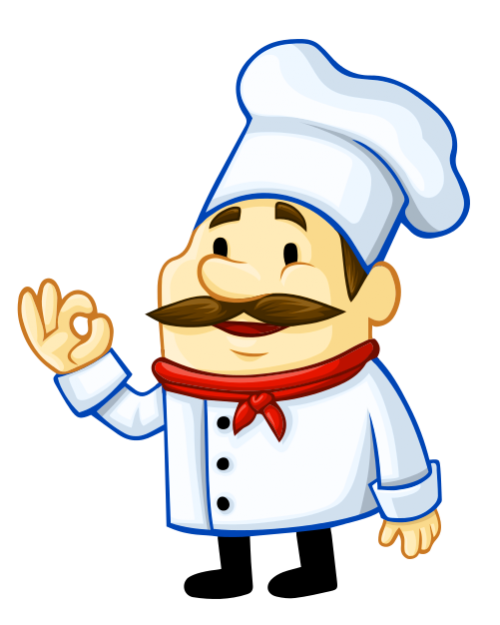 Master Chef Clipart PNG vettoriale