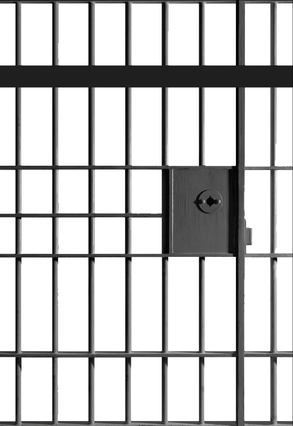 Metal Jail Bars PNG File