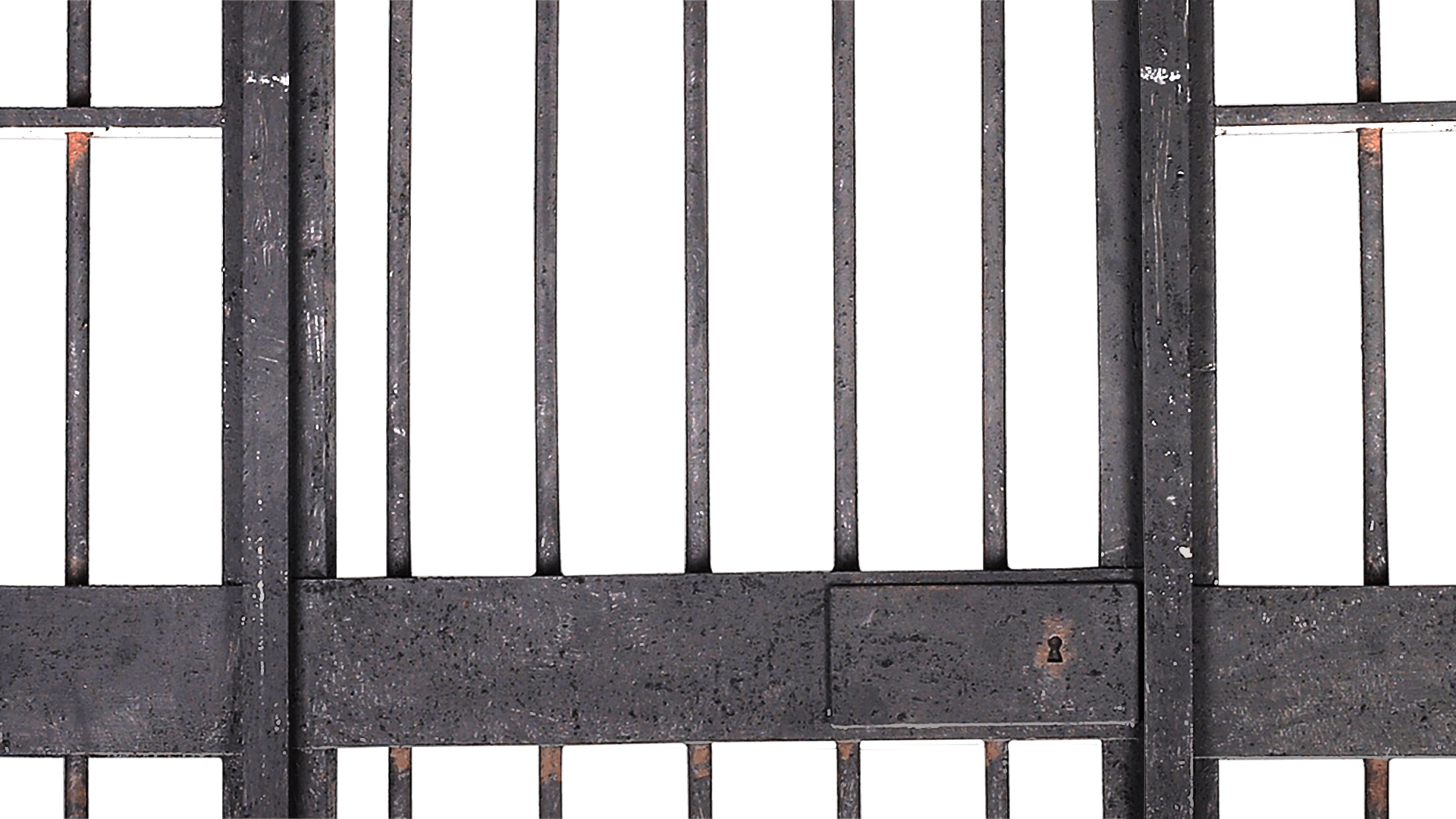 Metal Jail Bars PNG Transparent Image