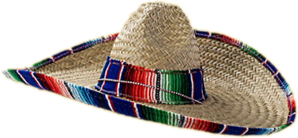 Imagen de PNG de sombrero mexicano