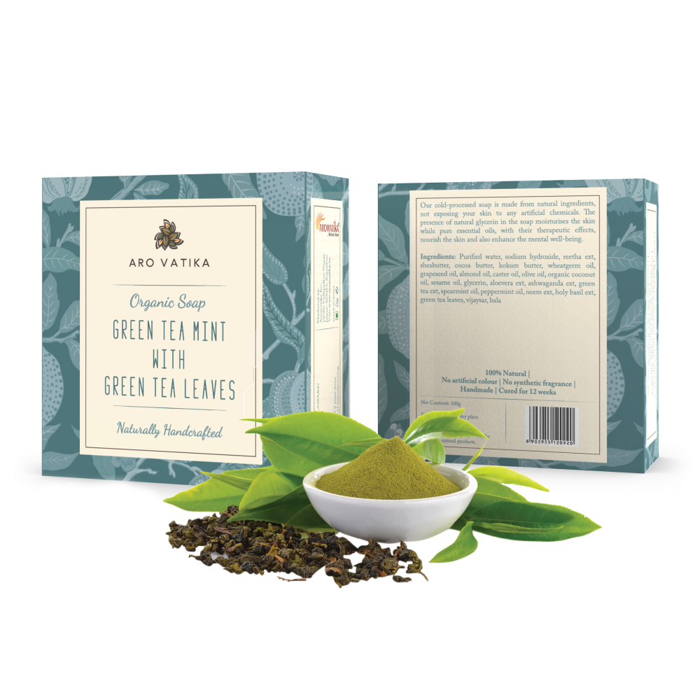 Mint Organic Green Tea PNG File