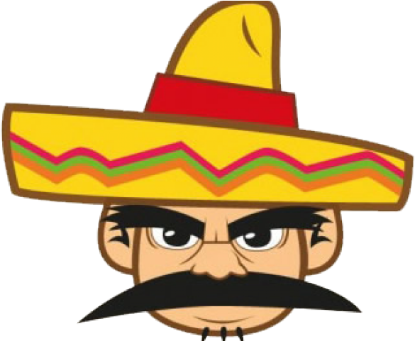 Mustache Imagen de PNG de sombrero mexicano