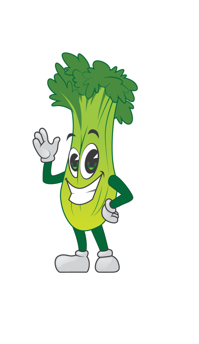 Organic Green Celery PNG Pic