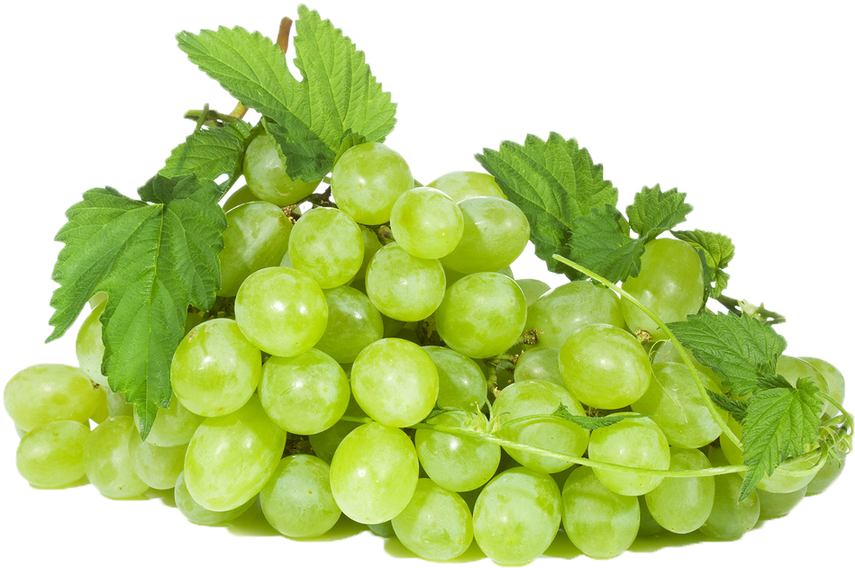 Organic Green Grapes PNG File