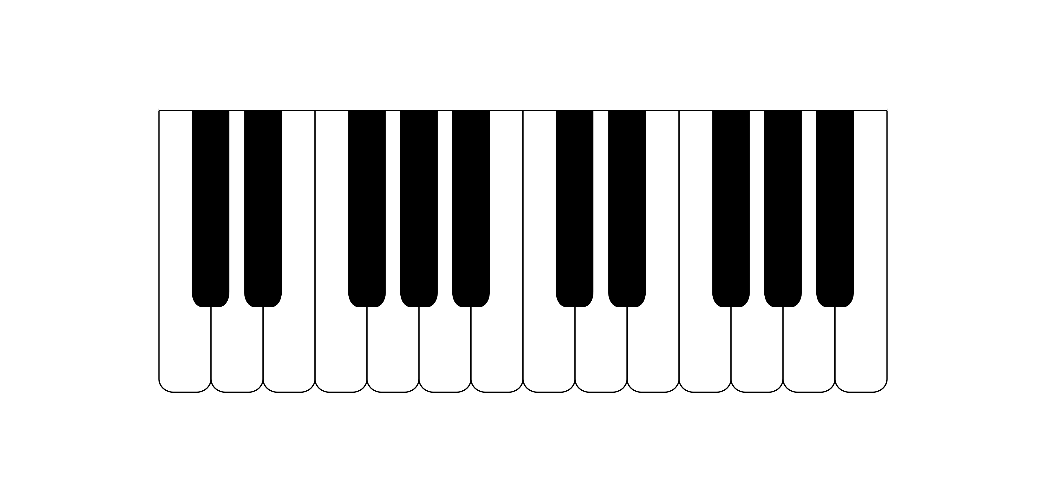 Piano Music Keyboard PNG HD