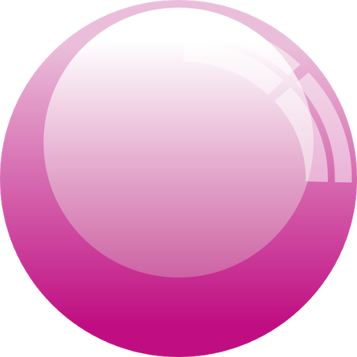 Goma de mastigação rosa transparente PNG