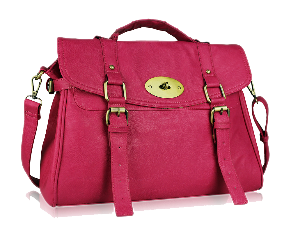 Розовая сумка PNG Image