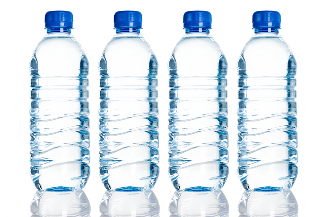 Plastic Botella de agua PNG PIC