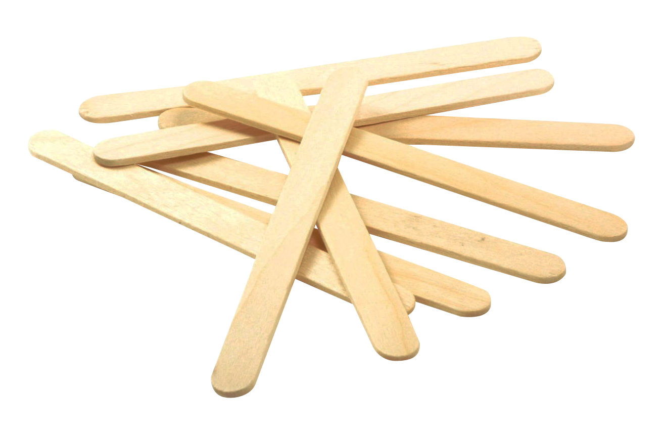 Popsicle Ice Cream Wooden Stick PNG Image