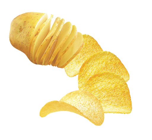 Kartoffel legt Chips PNG-transparentes Bild