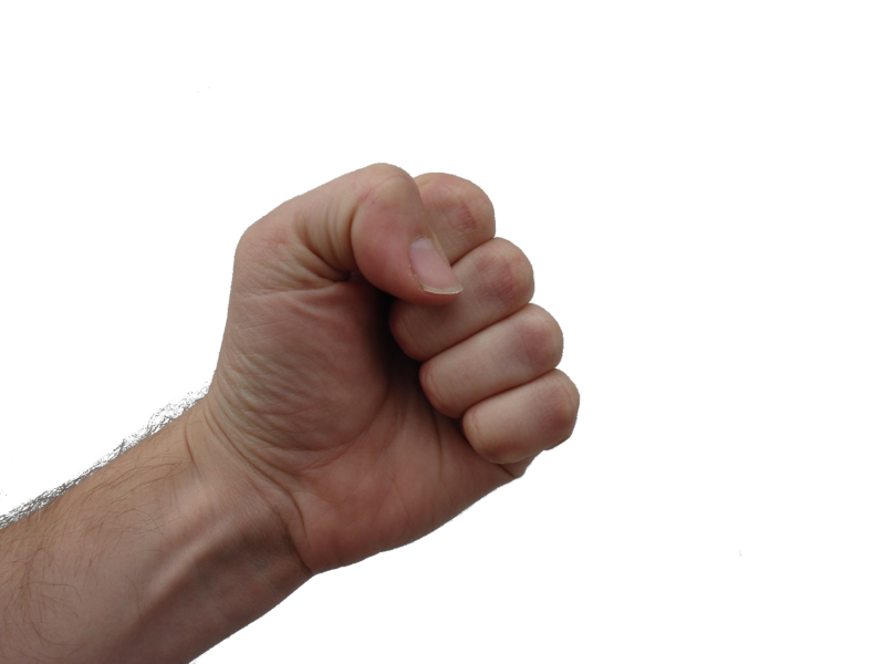 Power Hand Punch PNG File