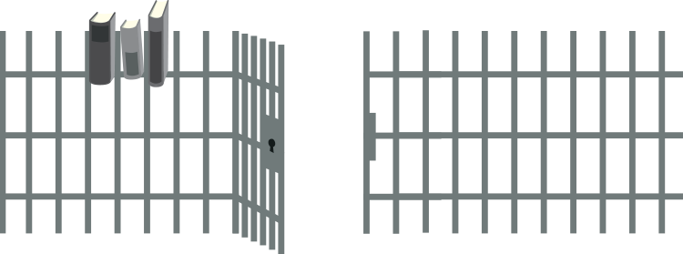 Gefängnisgefängnis-Bars PNG-Clipart