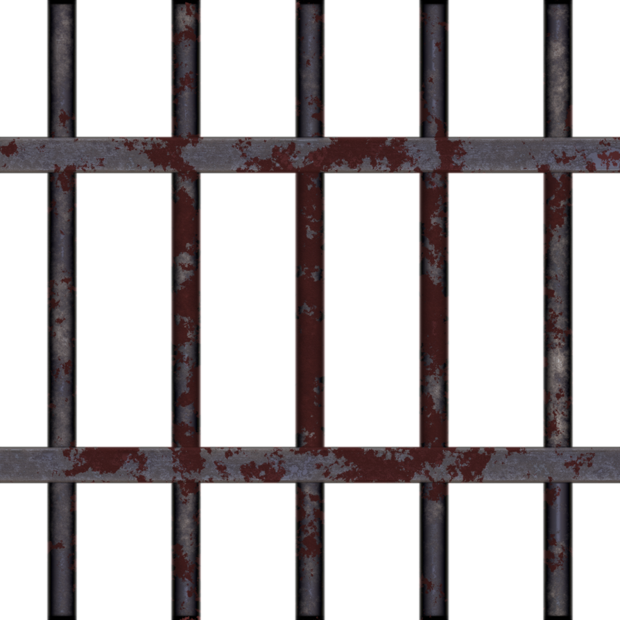 Gefängnisgefängnis-Bars PNG-Datei