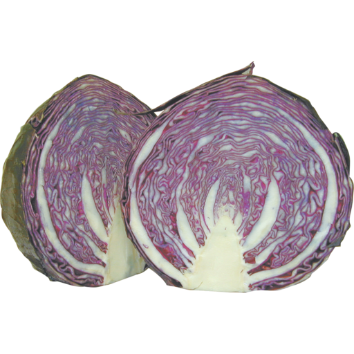 Purple Half Cabbage PNG Photos