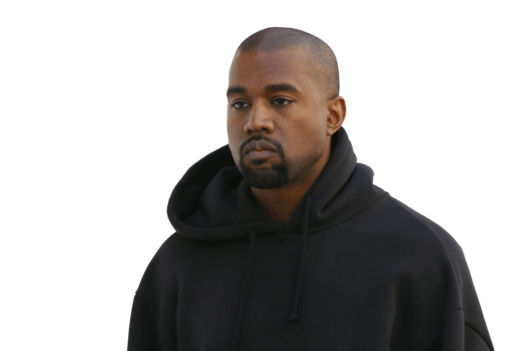 Rapper Kanye West PNG Image