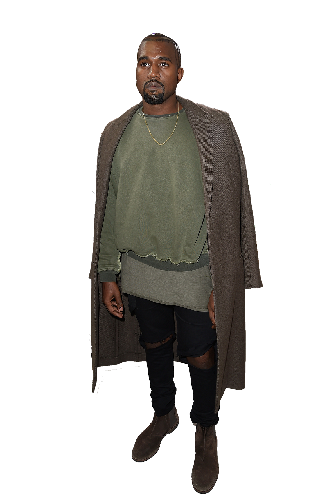 Rapper Kanye West PNG Transparentes Bild
